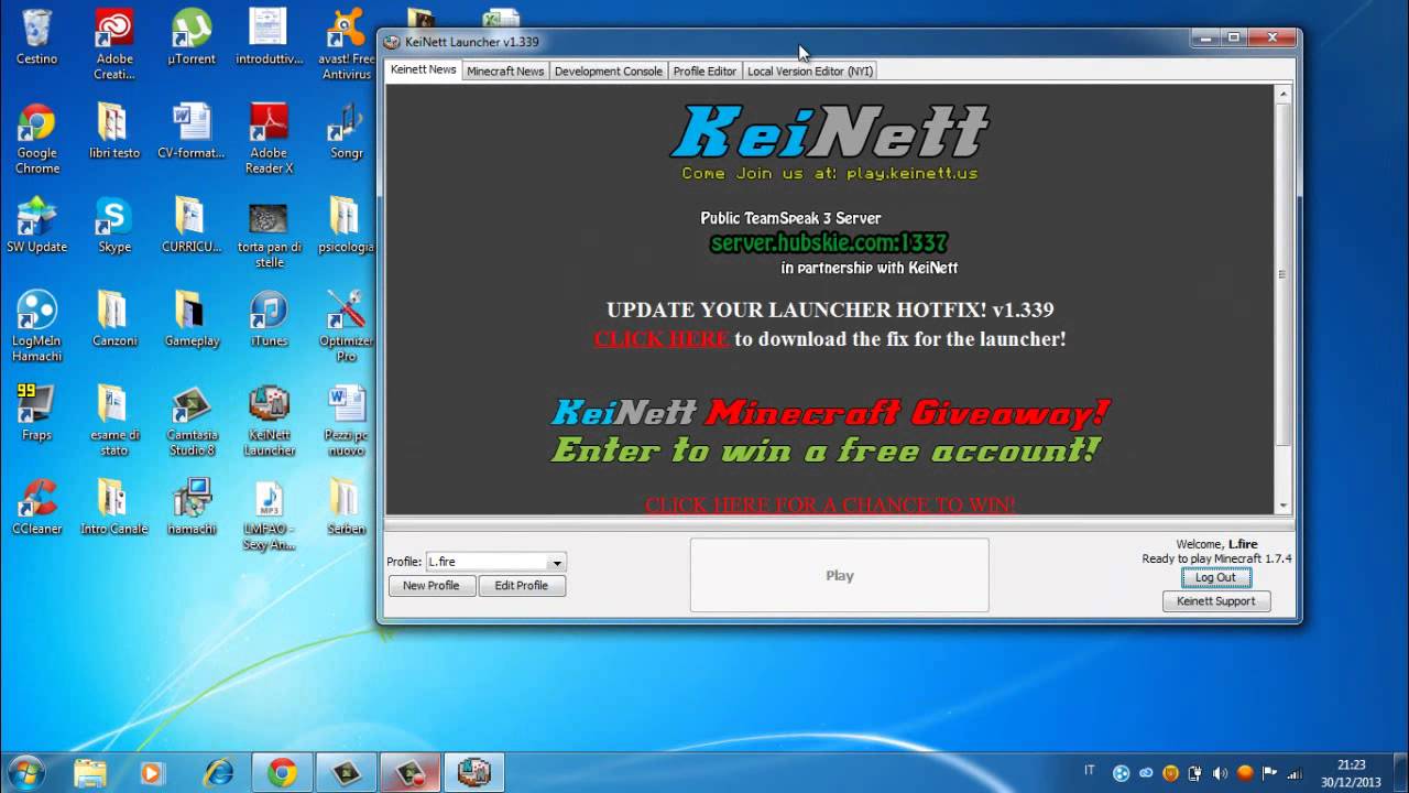 Minecraft Keinett Launcher Download Mac